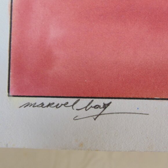 Original Signed Marvel Comics Matt Webb Art Marvel Boy 16.5" X 11" Artwork - Picture 5 of 7